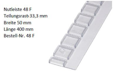 Nutleiste 48 F